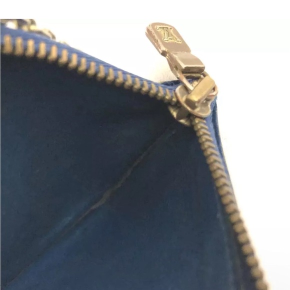 Louis Vuitton Epi Pochette Cles Leather Wallet Coin Purse - blue - Picture 8 of 8